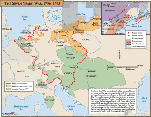 Seven Years' war 1756