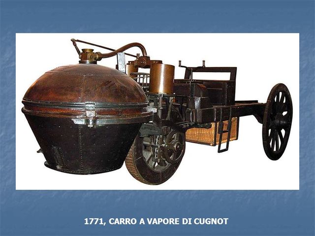 Costruzione Carro di Cugnot