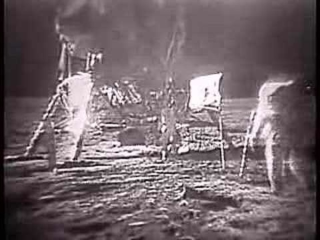 United States Lands on the Moon