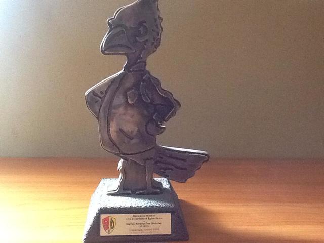 Gané el premio a la excelencia ingaciana.