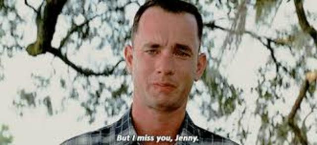 Forrest recieves Jenny's letter, same day President Reagan is attacked