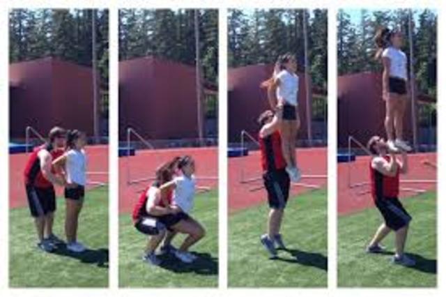 Comenzar a ahcer cheerleader