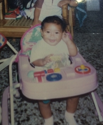 Nacimiento de mi primer hermana