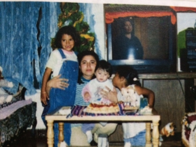 Nacimiento de mi segunda hermana