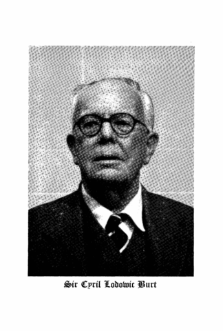 Burt fue declarado director del primer departamento oficial de psicología