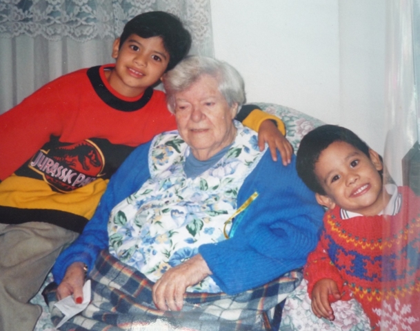 Visita a mi tía tatarabuela