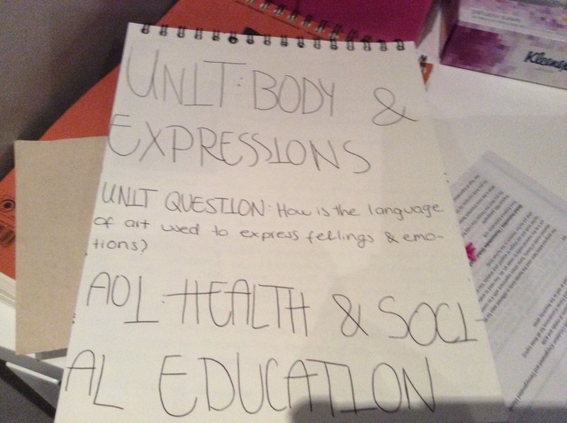 Unit 1: Body and Expression