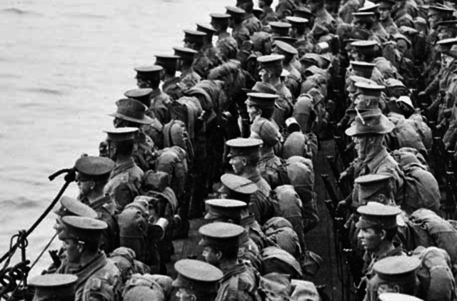 Analyzing a picture from WW1 during the Gallipoli campaign