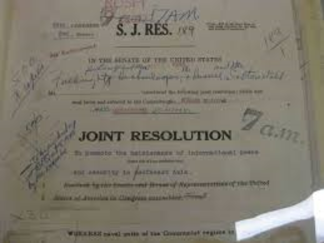 Gulf Tonkin Resolution