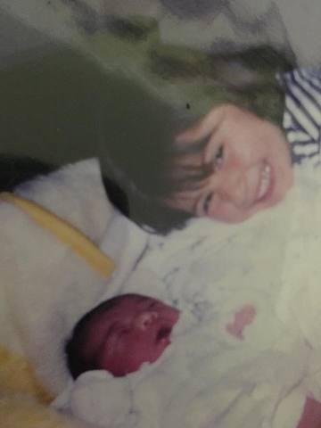 Nació mi hermanita.