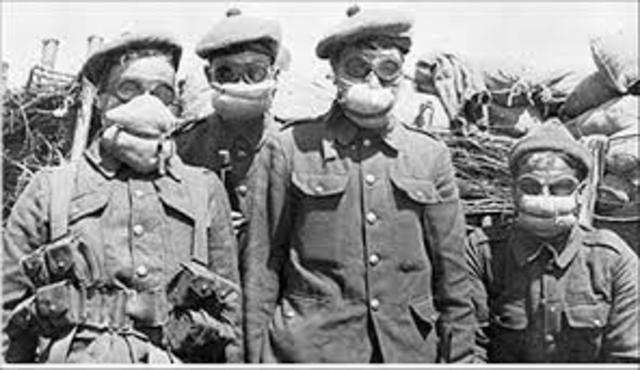 First use of poison gas
