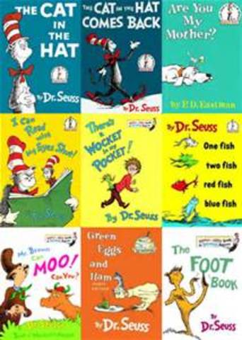 Started Reading all of the Dr. Seuss Books