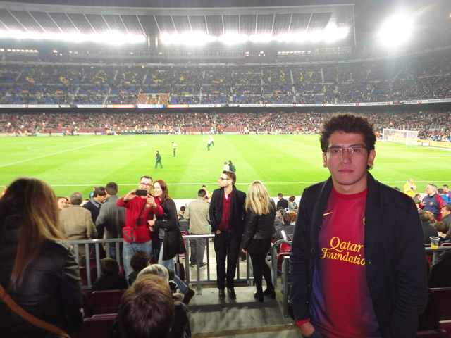 Vi al Barcelona jugar