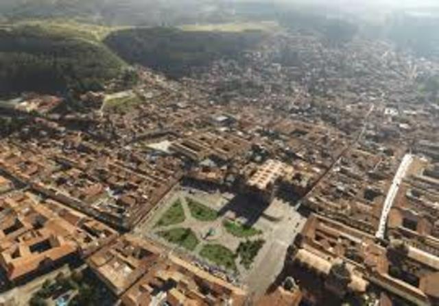 Inca settle in Cuzco