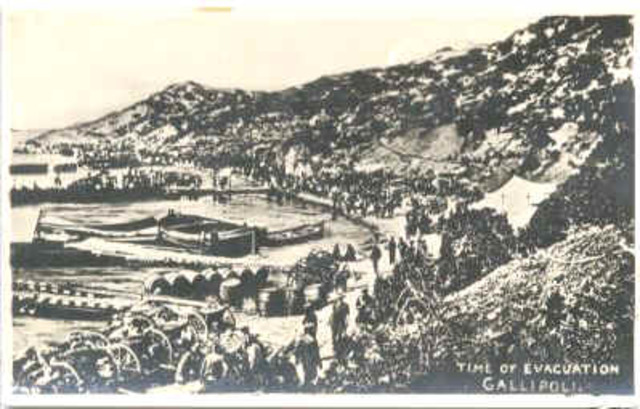 The Evacuation of the Gallipoli Campaign