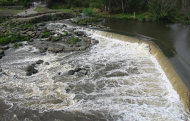 Old Dights Fall Weir