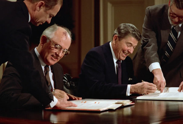 Signing of INF Treaty