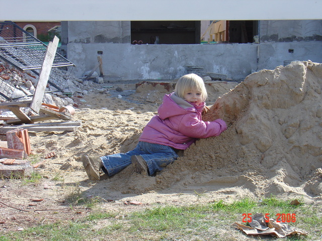 Cuando se estaba haciendo mi casa