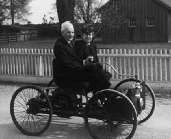 Henry Ford Marries Clara Ala Bryant