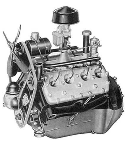 Ford introduces the Flathead V-8