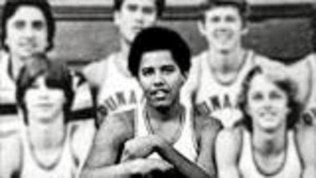 1979: Helps his high school basketball team win a state championship.