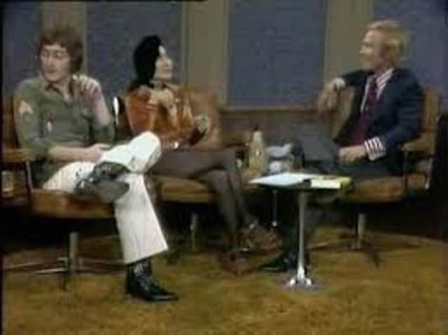 John Lennons first appearance on the Dick Cavetts Talk Show