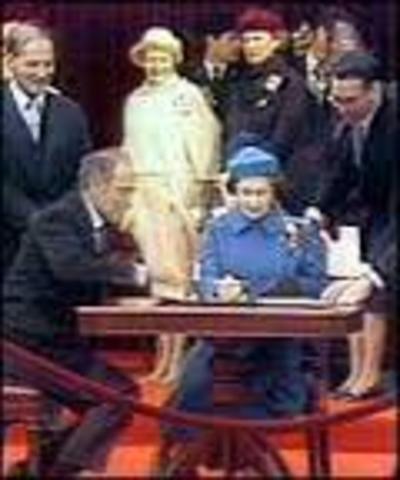Canada  constitution and new country