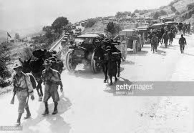 Germany and Italy's invasion of France