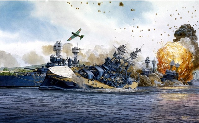 JAPANESSE BOMBING TO PEARL HARBOUR
