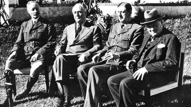 CONFERENCE OF THE ALLIES IN CASABLANCA