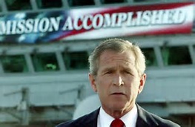 Bush's "Mission Accomplished" Speech