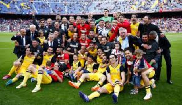 Campeones en el Camp Nou