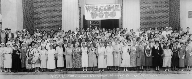 Women's Christian Temperance Union founded