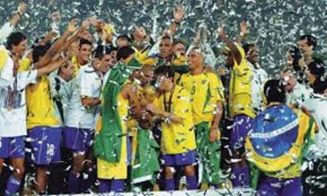 brasil gana el mundial de 2002