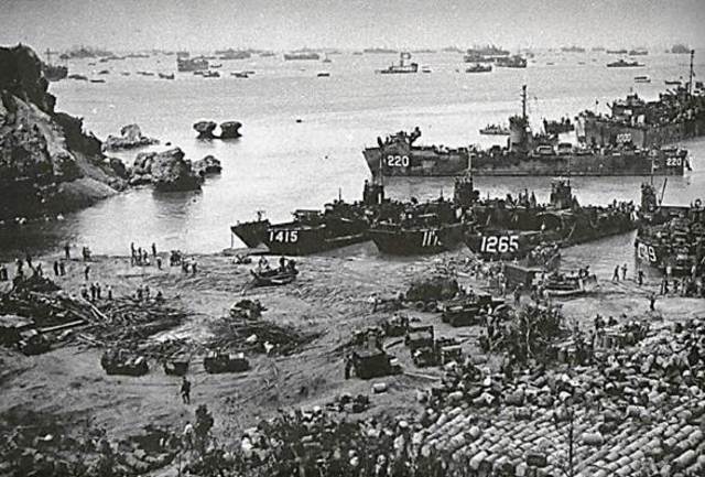 UNITED STATES DEFEAT JAPAN IN THE BATTLE OF OKINAWA