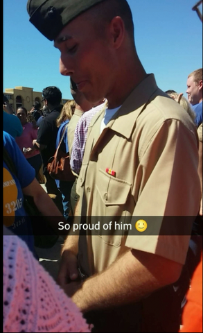 Brother leaves for Marine boot camp/ graduates boot camp