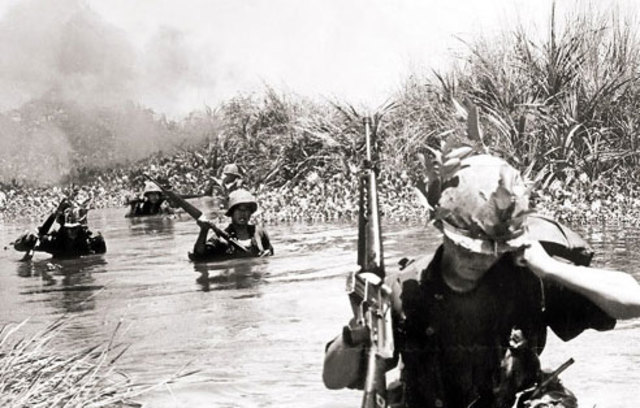 The United States helps South Korea