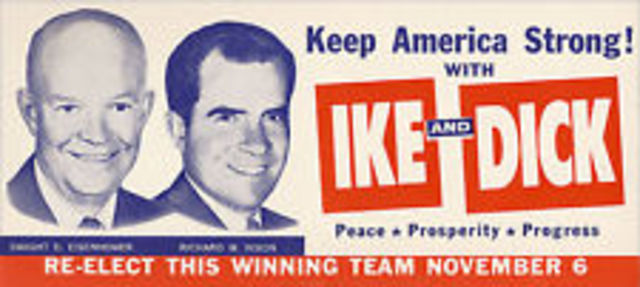 Eisenhower is Re Elected