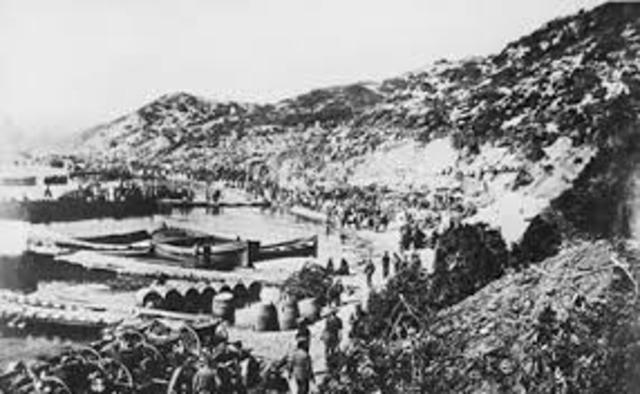 The Gallipoli Landing