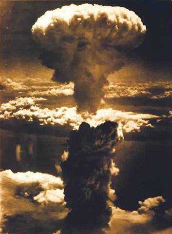 Atomic Bomb over Hiroshima