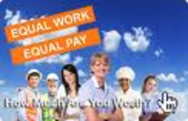 (3) Congress passes law that declares equal pay for equal work