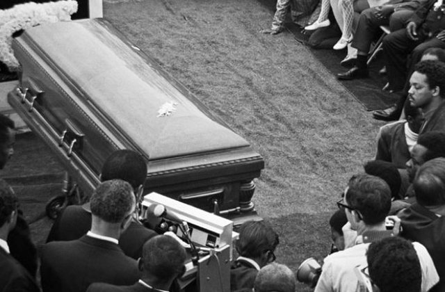 King was shot to death