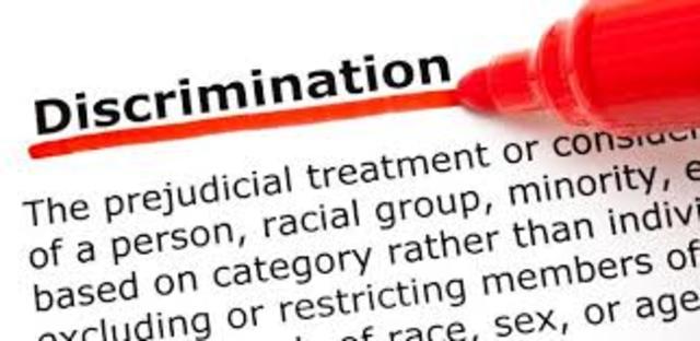Discrimination Started