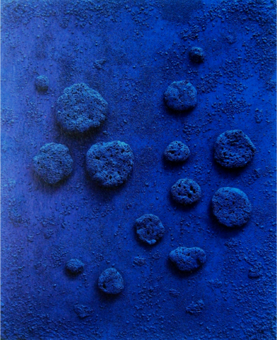 Blauw akkoord, Yves Klein