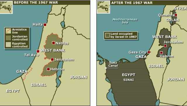 Start of the Six Day War