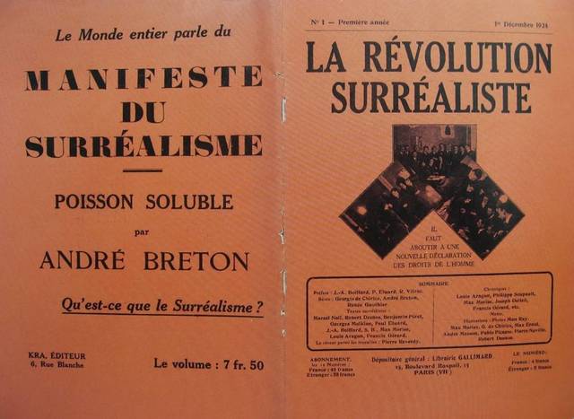 Manifeste du Surréalisme
