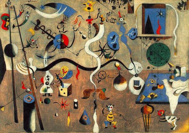 Miró, Het carnaval van de harlekijns,