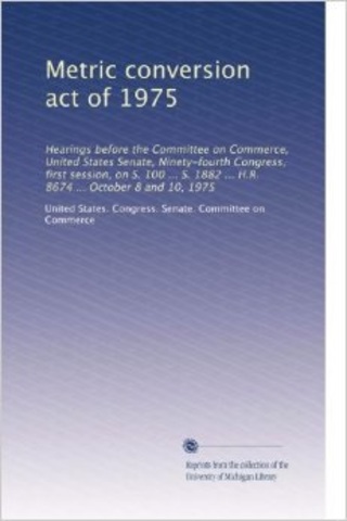 Metric Conversion Act