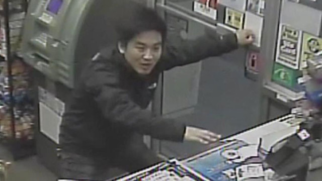 The Tsarnaev brothers hijack car