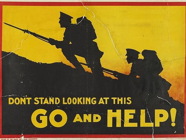 Australia prepares to join war